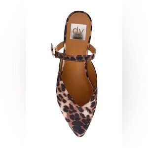 DV by Dolce Vita Domainica Leopard Slip On Flat-Size 9-Tan/Black-NWT